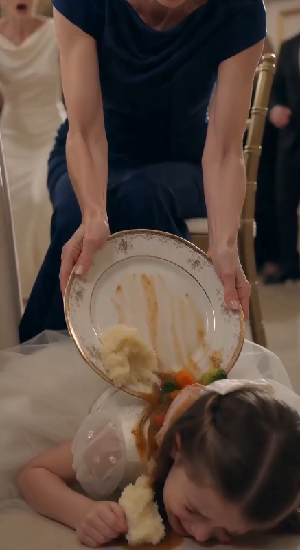 My Mother-in-Law Called My 8 Year-Old Daughter "Trash," Dumped Food All Over Her at a Wedding... Then My Husband Slapped Me for Defending Her. One Phone Call Destroyed Their Perfect Family Forever.
