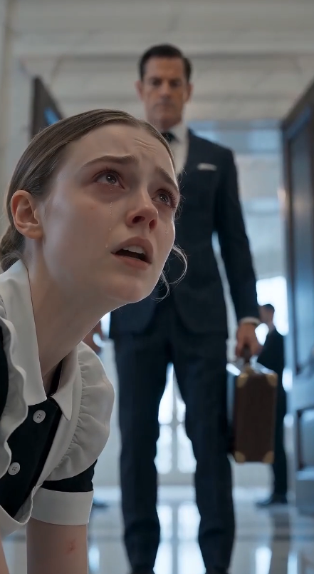 She Was Forced to Scrub Floors as a Maid — Until Her Dad Discovered the Truth