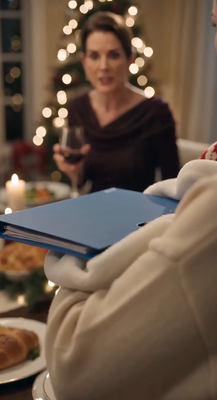 The Blue Folder That Silenced My Mother