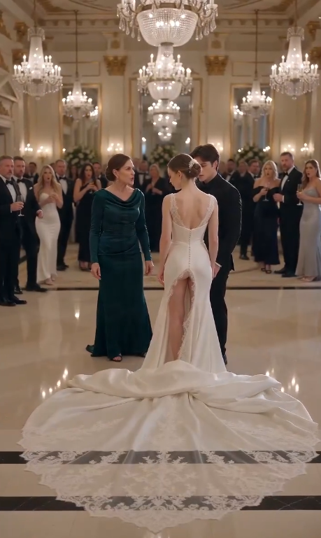 SHE RIPPED THE BRIDE'S WEDDING DRESS... THEN THE VENUE MANAGER BOWED TO THE BRIDE.