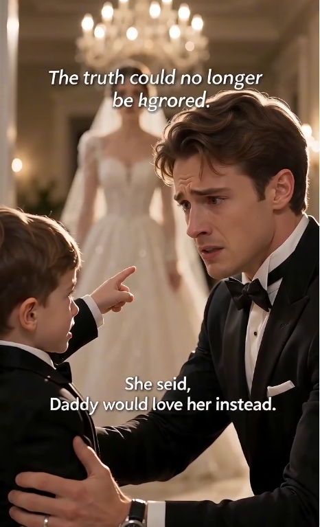 The Bride Locked the Groom's Son Away... Then One Whisper Destroyed the Wedding Forever