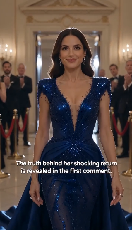 Her Blue Gown Hid a Decade of Revenge