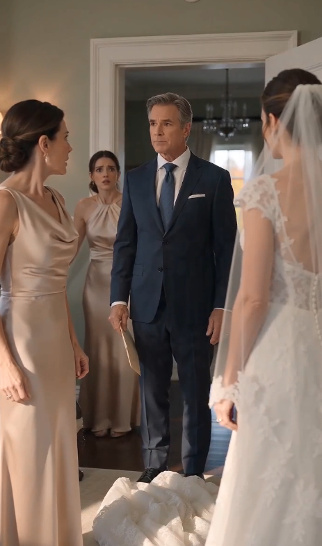 💍 My Stepmother Destroyed My Wedding Dress... Then Ordered Me to Smile for the Guests. She Never Expected My Father to Walk In Carrying the One Thing That Could Shatter Every Lie She'd Ever Told. 💔