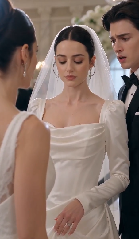 She tore the bride's wedding dress... then the venue manager bowed before the bride.