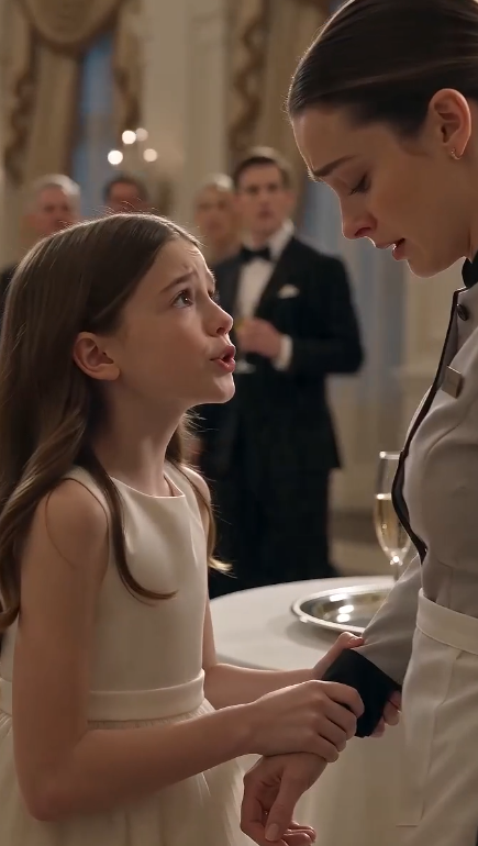 The Little Girl Chose the Waitress at Her Father's Engagement Party