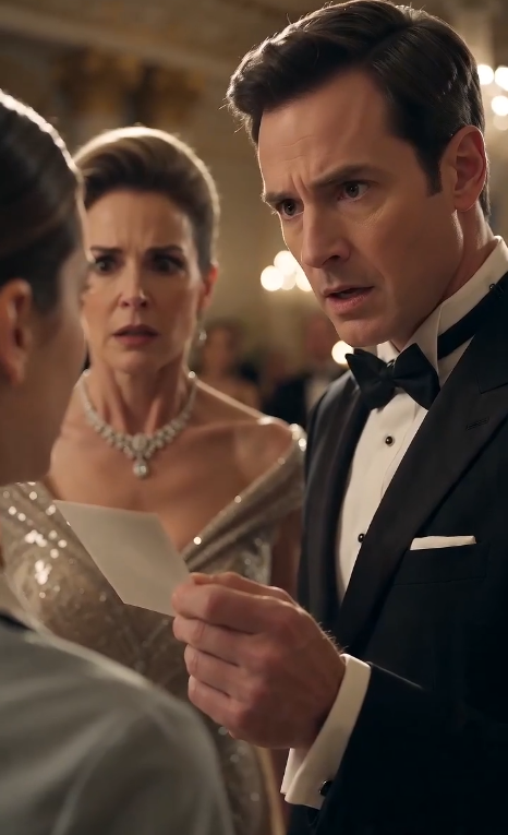 A wealthy socialite suddenly slapped a young waitress in the middle of an elegant charity banquet, accusing her of shamelessly flirting with her husband.