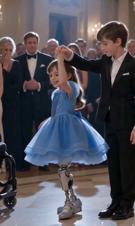 A Boy Asked a Girl with Prosthetic Legs to Dance... What Happened Next Left the Entire Ballroom in Tears