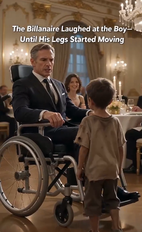 The Billionaire Laughed at the Boy—Until His Legs Started Moving