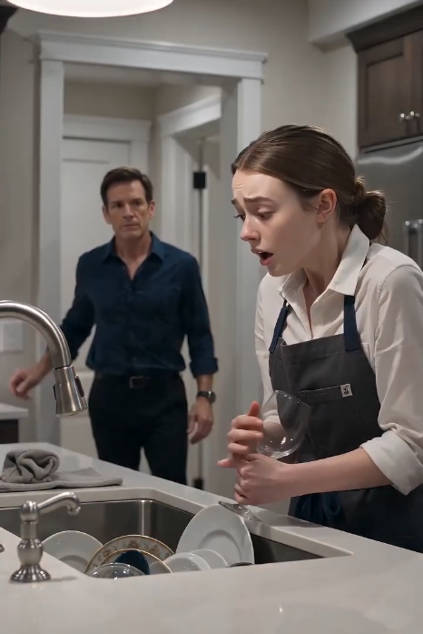 The Billionaire Found His Housekeeper’s Daughter Washing Dishes at 3 A.M. — What He Learned Changed Everything