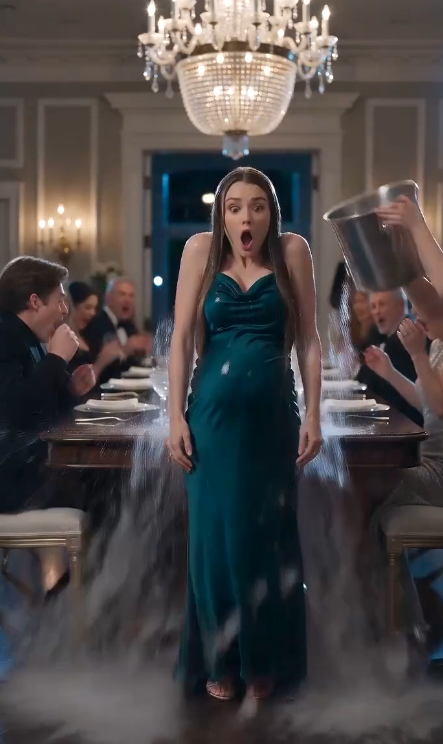 My ex-mother-in-law dumped a bucket of ice water over my pregnant body in front of the entire family... then she laughed. She had no idea whose house she was sitting in.