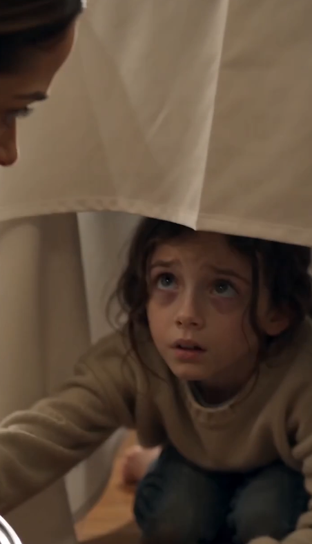 She Looked Under the Table… and Found a Nightmare