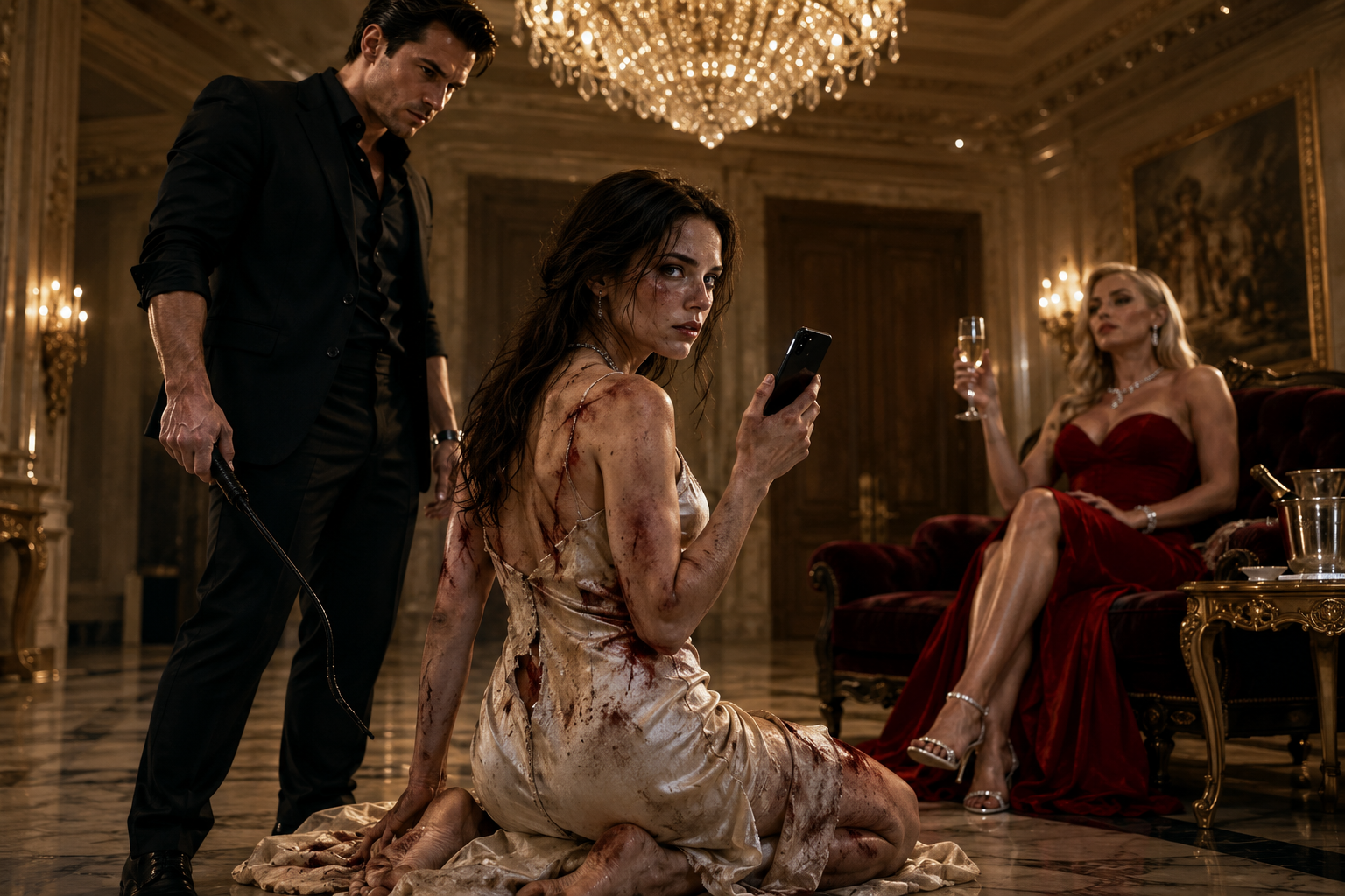 My Husband Ordered Me to Take 200 Lashes to Please His Mistress. I Made One Phone Call to My Billionaire Father: "Dad... Do Exactly What You Promised." Five Minutes Later, My Husband Crashed to the Floor in Complete Terror.