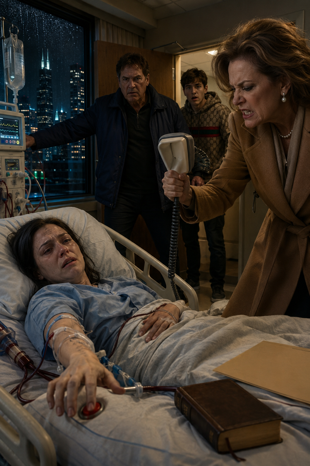 My Mom Smashed a Blood Pressure Monitor Into My Head Over My $250K Savings—But One Button From My Hospital Bed Exposed Everything My Family Had Done…