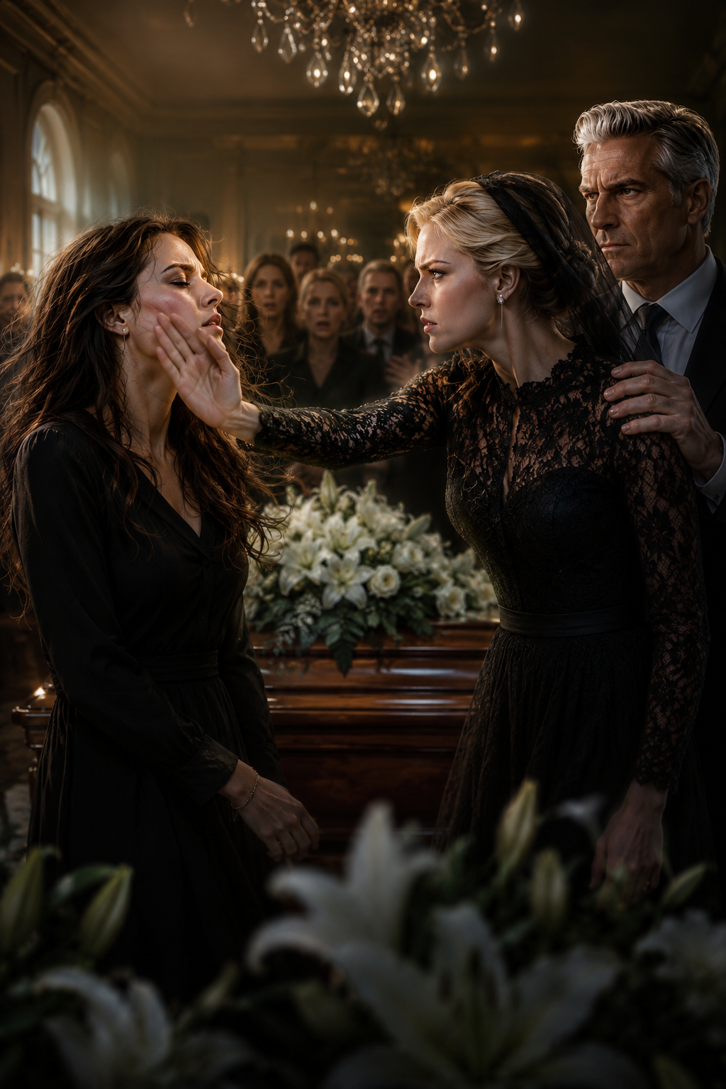 My Sister Slapped Me at Mom’s Funeral—Then the Lawyer Read the Will