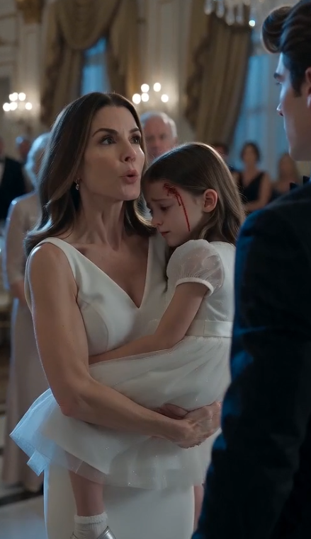 He Framed My Eight-Year-Old Daughter at His Wedding… Then One Security Camera Destroyed Everything