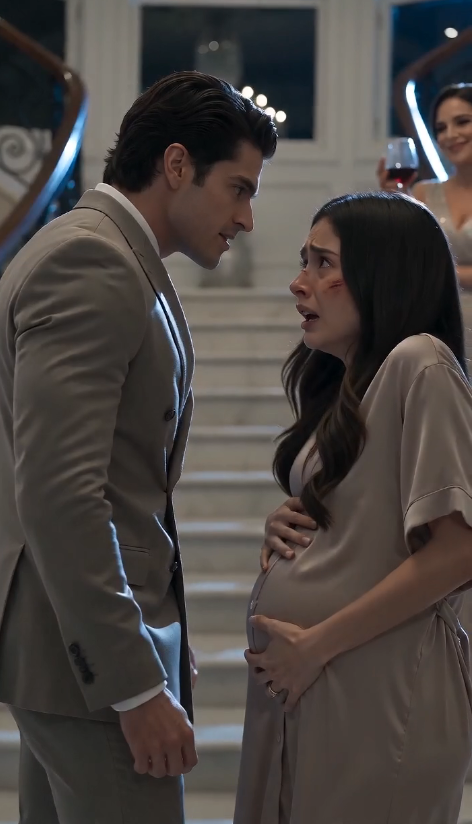 I Was Eight Months Pregnant When My Millionaire Husband Raised His Hand Against Me Again... He Had No Idea My Father Had Just Walked Through the Front Door.