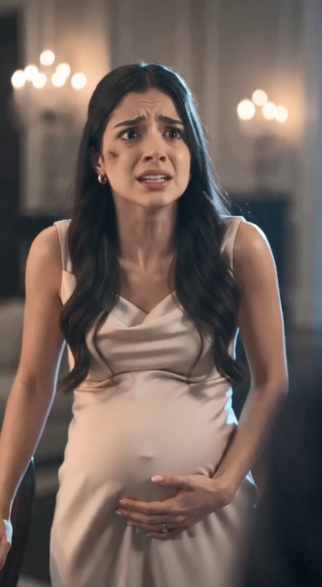 I Was Eight Months Pregnant When My Millionaire Husband Raised His Hand Against Me Again—He Had No Idea My Father Had Just Walked Through the Door.