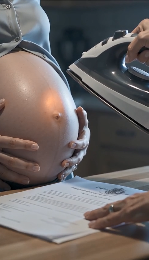 My Mother-in-Law Held a Burning Iron to My Pregnant Belly—Then My “Dead” Army Husband Walked In
