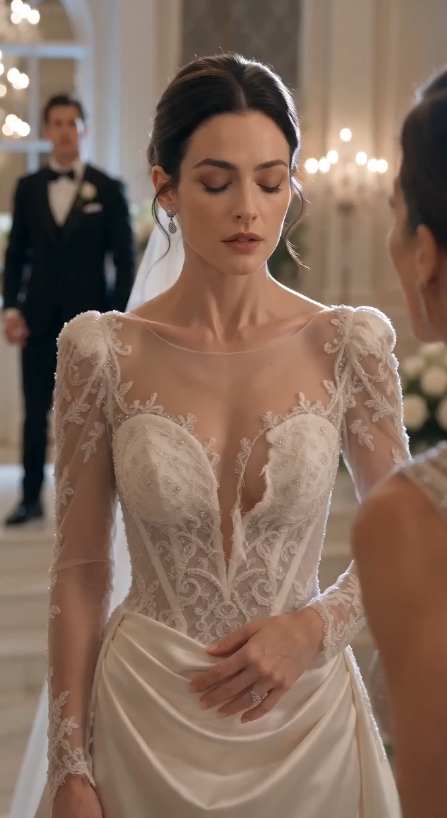 She Tore the Bride’s Wedding Dress… Then the Venue Manager Bowed to the Bride.