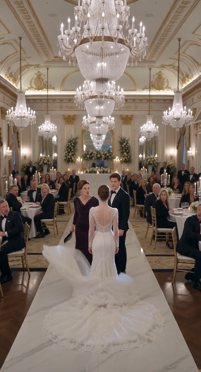 She Tore the Bride's Wedding Dress... Then the Venue Manager Bowed to the Woman Who Owned the Entire Estate