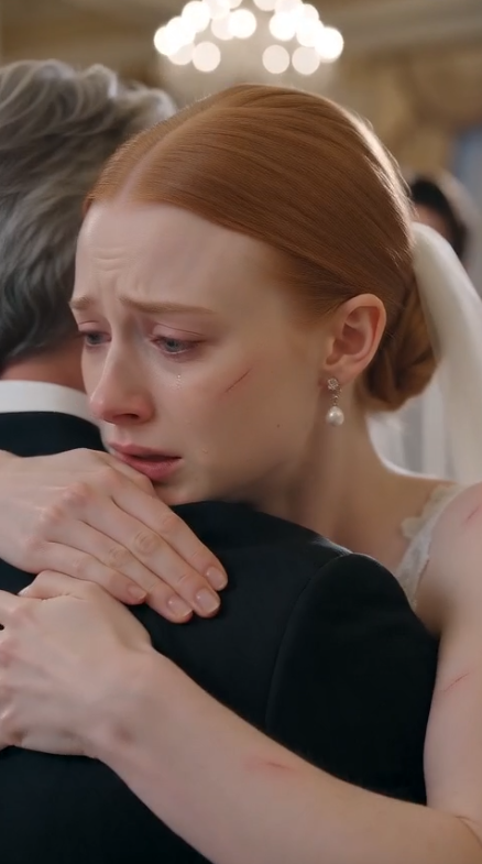 Her Father Saw the Marks Beneath Her Wedding Dress—Then He Stopped the Ceremony