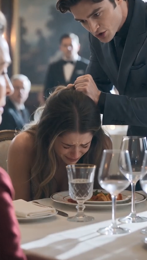 My Son-in-Law Wrapped His Fist in My Daughter's Hair and Forced Her Head Down in the Middle of a Packed Restaurant While Everyone Sat Frozen in Silence. His Mother Smiled and Said, "Sometimes That's How a Husband Teaches His Wife." My Daughter Broke Down in Tears... But the Second I Rose From My Chair, He Realized His Cruelty Had Finally Met Its Match.