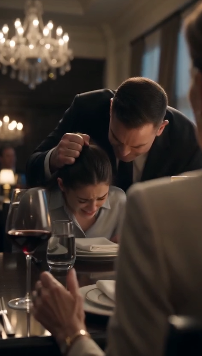 My son-in-law grabbed my daughter by the hair in the middle of a crowded restaurant and forced her head down while everyone watched in horrified silence.