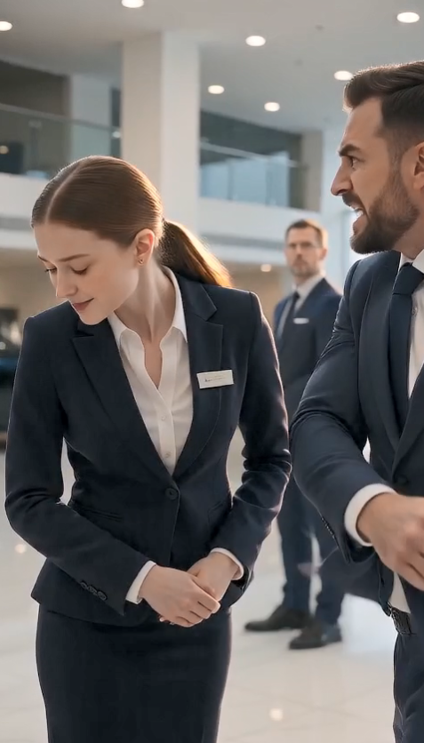 The Dealership Owner Slapped a Saleswoman for Letting an 8-Year-Old Boy Sit Inside a Luxury SUV—Seconds Later, One Phone Call Destroyed His Entire Business