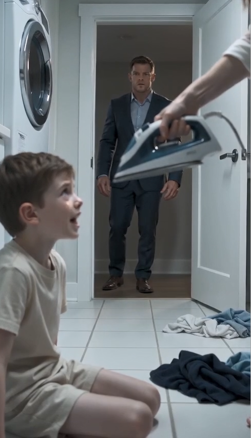 “Please… Don’t Hurt Me Again. I Promise I’ll Be Good.” — He Came Home Early From a Business Trip… And One Fragile Whisper Upstairs Shattered Everything He Thought He Knew About His Family.
