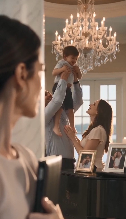"I found my husband holding another woman's child inside a mansion... exactly one day after discovering he had secretly divorced me while my father was dying.
