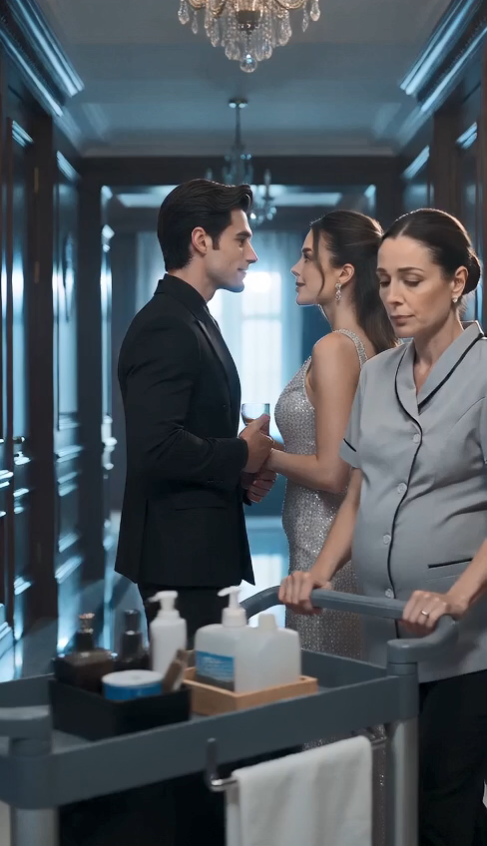 He Found His Pregnant Wife Scrubbing Floors at a Luxury Resort… Then Uncovered the Betrayal That Changed Everything