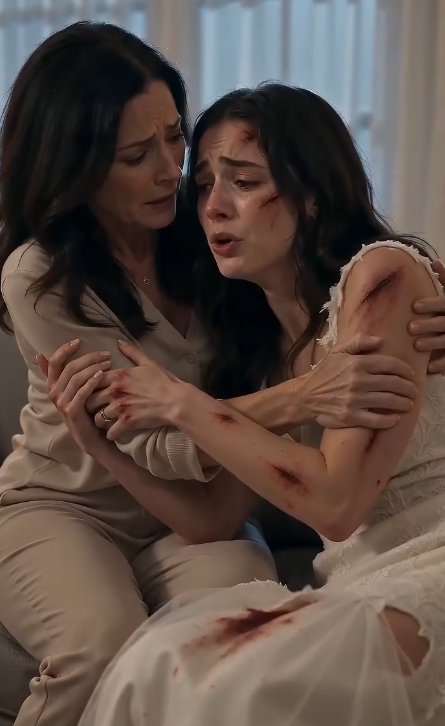 My Daughter Showed Up at My Door Covered in Bruises on Her Wedding Night—Then She Whispered One Sentence That Destroyed Everything I Thought I Knew