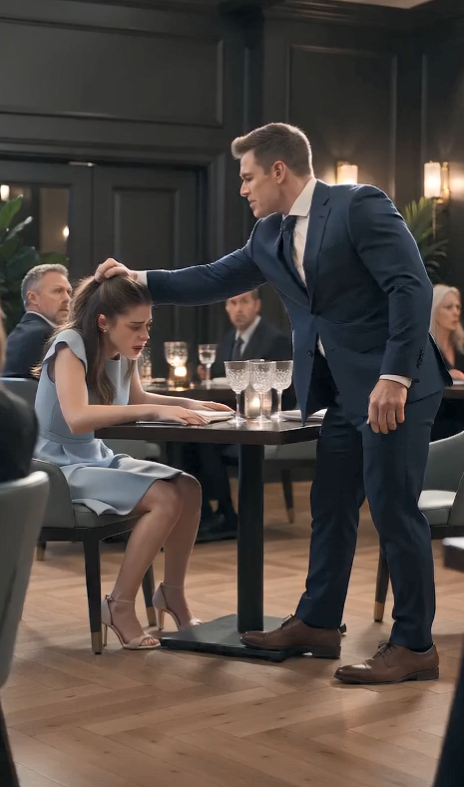 My son-in-law grabbed my daughter by the hair in the middle of a crowded restaurant and forced her head down while everyone watched in horrified silence.