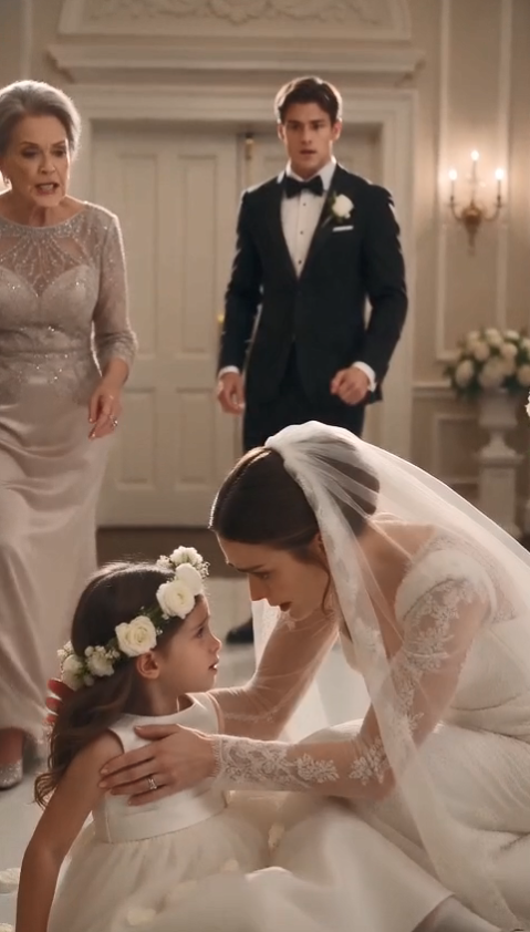 🚨 MY CRUEL GROOM HUMILIATED MY LITTLE DAUGHTER AT THE ALTAR—THEN ONE SECURITY CAMERA DESTROYED EVERYTHING HE'D SPENT HIS LIFE HIDING...