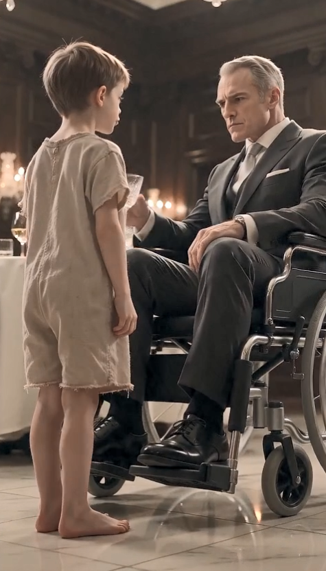 A Barefoot Boy Touched the Billionaire’s Leg—Then His Foot Moved