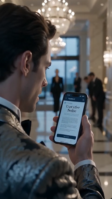 My husband threw me out of our luxury hotel while his mistress slept in my presidential suite... but he had no idea the entire property belonged to my family.