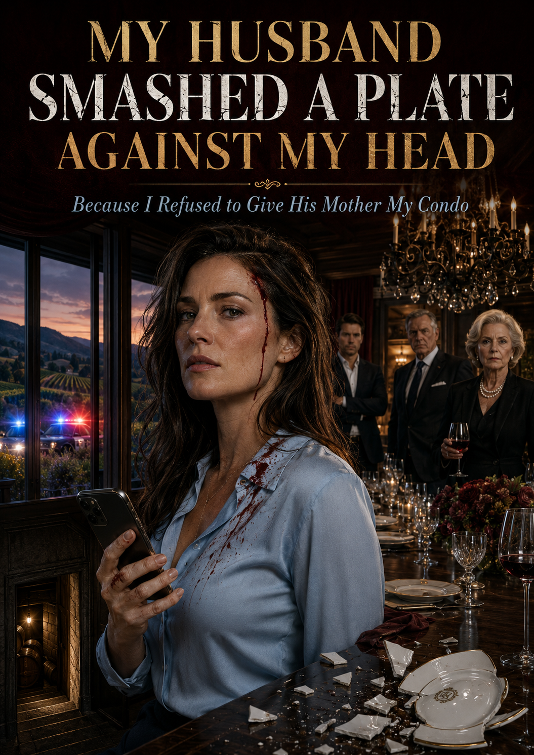 My Husband Smashed a Plate Against My Head in Front of His Entire Family—Because I Refused to Give His Mother My Condo