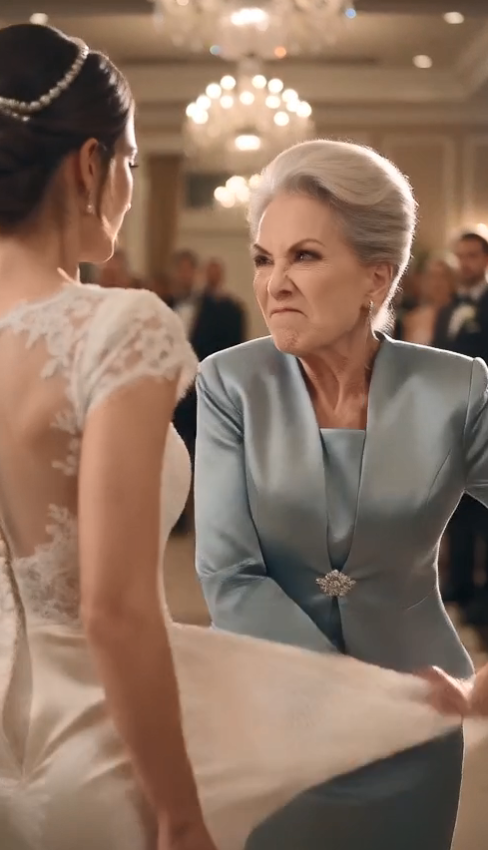 She Ripped the Bride’s Wedding Dress Apart to Stop the Ceremony—Then a Hidden Jade Pendant Exposed the Family’s Darkest Secret