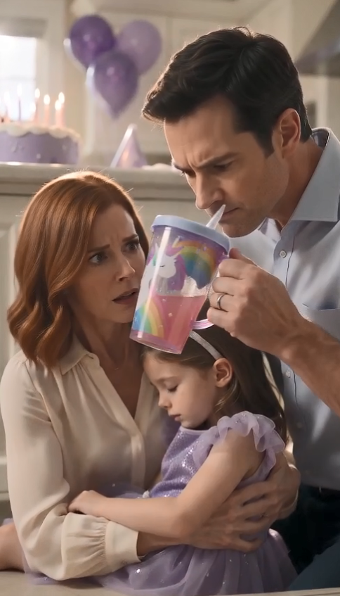 My Daughter Collapsed at Her Birthday Party—Then My Husband Smelled Her Drink and Exposed My Entire Family