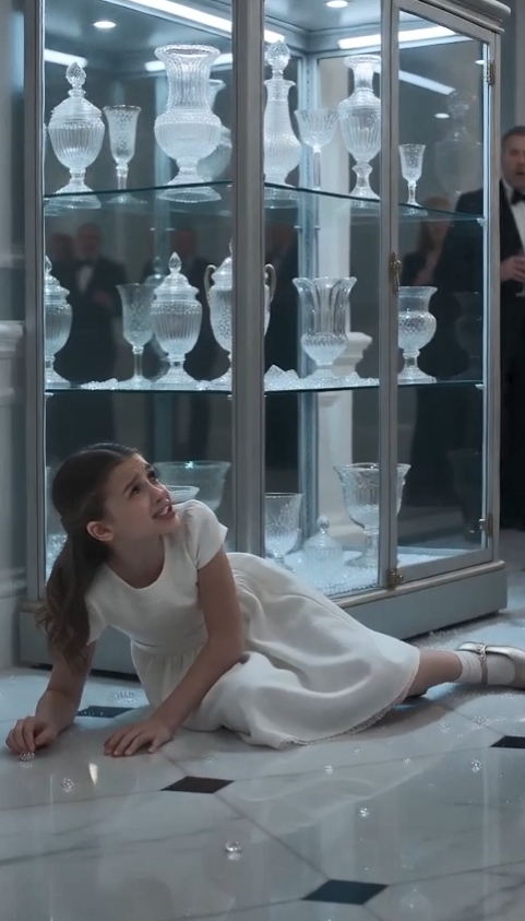 He Shoved Her 7-Year-Old Daughter Into a Glass Cabinet—Then the Missing Diamond Exposed His Deadliest Secret