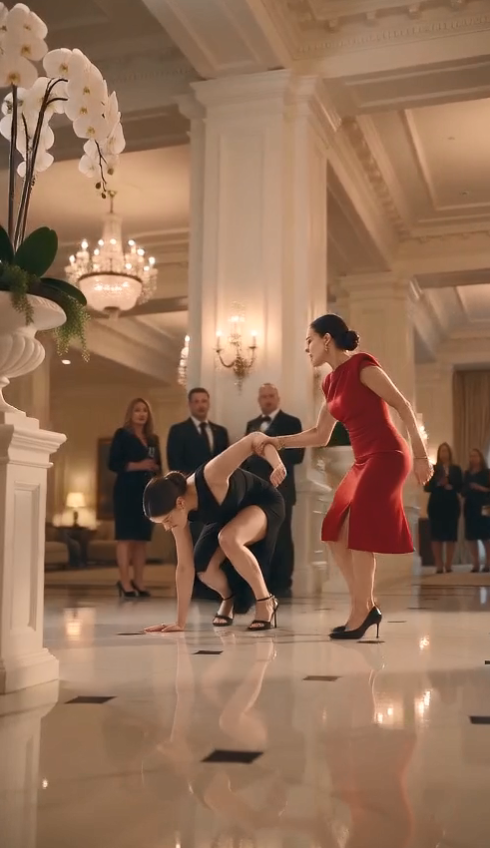 🚨 A Wealthy Socialite Dragged a Poor Young Woman Across a Luxury Hotel Lobby—Never Realizing She Was Humiliating the Hotel’s True Owner