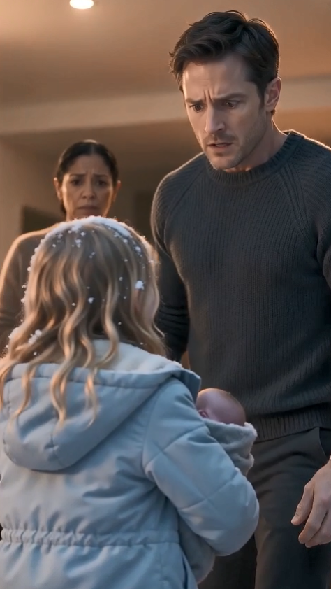 A Five-Year-Old Girl Carried Two Babies Through a Blizzard—But When Her Millionaire Uncle Opened the Door, the Bracelet in Her Frozen Hand Destroyed Every Lie He Had Believed for Seven Years