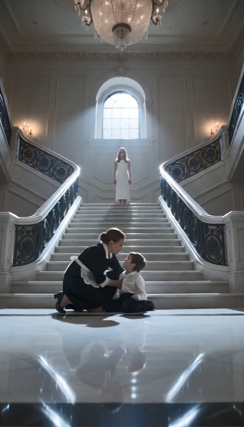 The Millionaire’s Wife Pushed His Son Toward the Stairs—But the Maid Saw What Everyone Else Refused to See