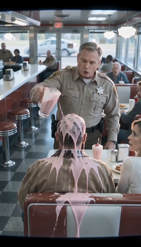 The Sheriff Poured a Milkshake Over My Head—Then One Phone Call Changed Everything