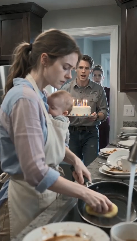 My mother humiliated my wife on our son’s first birthday, forcing her to serve twenty relatives while holding our sick baby.