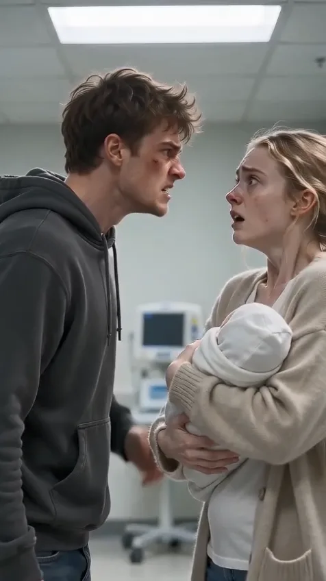 MY HUSBAND ABANDONEDs ME AND OUR NEWBORN AT THE HOSPITAL—THEN A TATTOOED STRANGER SIGNED THE “FATHER” LINE… AND REVEALED THE SECRET THAT BROUGHT MY EX-HUSBAND TO HIS KNEES 5