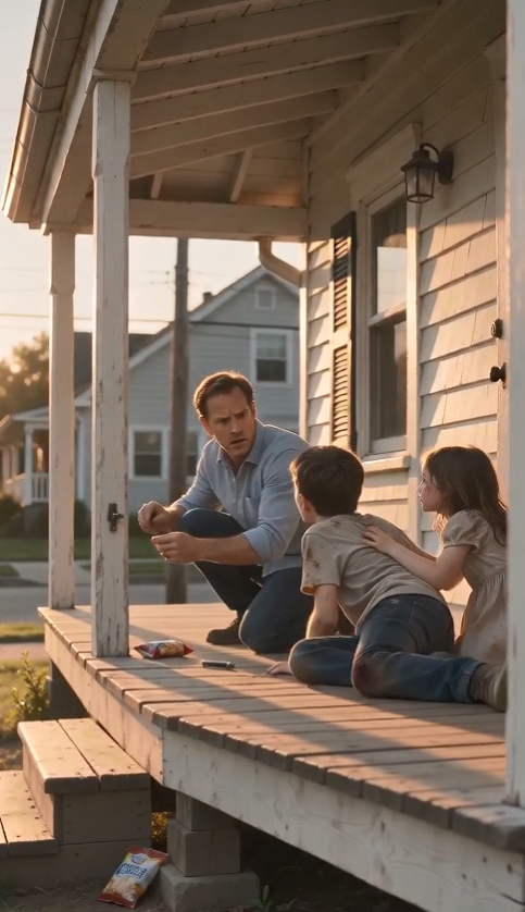 My six-year-old nephew dragged his broken leg across seven blocks of pavement to reach my porch, with his starving three-year-old sister clinging to his shirt.