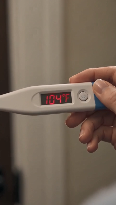My Husband Slapped Me for Taking Our 104°F Daughter to the ER Instead of Serving His Mother’s Dinner Guests—One Phone Call Exposed Every Secret He’d Been Hiding