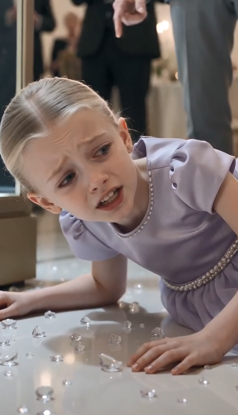 He Shoved Her 7-Year-Old Daughter Into a Glass Cabinet—Then the Missing Diamond Exposed His Deadliest Secret