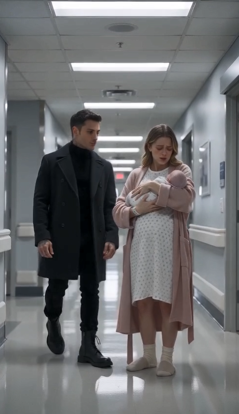 # MY HUSBAND ABANDONED ME AND OUR NEWBORN AT THE HOSPITAL—THEN A TATTOOED STRANGER SIGNED THE “FATHER” LINE… AND REVEALED THE SECRET THAT BROUGHT MY EX-HUSBAND TO HIS KNEES